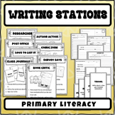 Writing Stations | Literacy Centers for Primary
