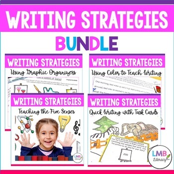 Preview of Writing Strategies Bundle: Activities and Strategies for Teaching Writing