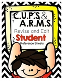 Writing Strategies: CUPS and ARMS