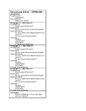 Writing Structure Strip