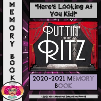 Preview of Writing: Memory Book Themed "Puttin' on the Ritz!"