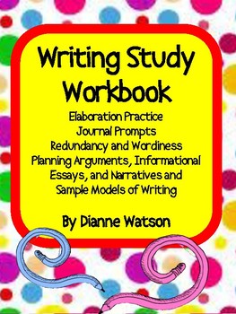 Preview of Writing Study Workbook