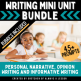 Writing Mini Unit Bundle