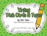 Writing Task Cards & Topics to Write About