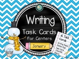 Writing Task Cards for Centers: January