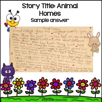 animal homes essay