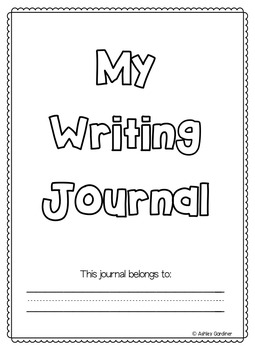 Kindergarten Writing Paper with a Box {5 Writing Papers with Pictures ...