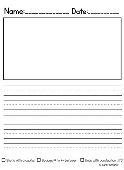 Printable Writing Paper for Kindergarten That are Delicate | Tristan