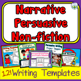 BUNDLE Narrative Persuasive Non-fiction Writing Templates 