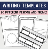 Printable Writing Templates | Publishing and Learning Prov