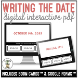 Writing The Date Digital Activity