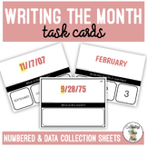 Writing The Month with Numbers Task Cards