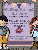 Writing Through the Year (End of Year)- Aligned with CCSS