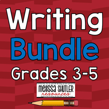 Preview of Writing Through the Year Bundle for Grades 3-4