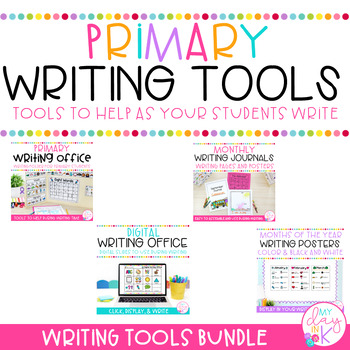 Preview of Writing Tools Bundle | Kindergarten, 1st, and 2nd Grade Writing