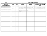 Writing Tracker for Students