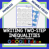 Writing Two-Step Inequalities from Word Problems Digital M