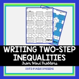 Writing Two-Step Inequalities from Word Problems Maze Activity