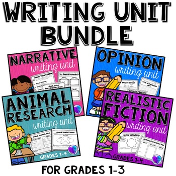 Preview of Writing Unit Bundle