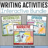 Interactive Writing Prompts, Graphic Organizers- Opinion, 