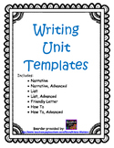 Writing Unit Templates