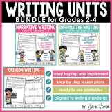 Writing Units BUNDLE for Grades 2-4