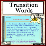 Transition Words PowerPoint