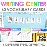 Writing Center | Kindergarten and 1st grade NOVEMBER