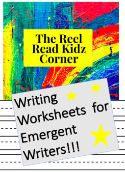 Preview of Name & Number Writing Worksheets for Emergent/Beginner Writers!!