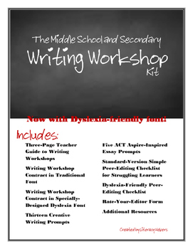 Preview of Writing Workshop Kit