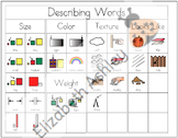 Writing Workshop Describing Words Chart Set #2
