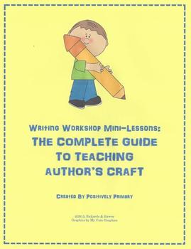 Preview of Writing Workshop Mini-Lessons: The Complete Guide to Teaching Author's Craft