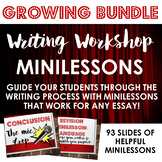 Writing Workshop Minilessons GROWING BUNDLE!!! - Distance 