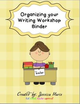 Preview of Writing Workshop: Organizing a Conferring Binder
