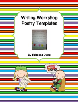 Preview of Writing Workshop {Poetry} Paper