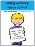 First Grade Writing Workshop Resources