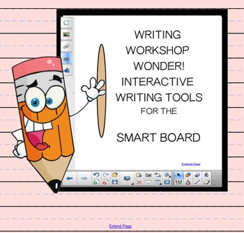 Preview of Writing Workshop Wonder for the Smart Board!
