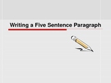 Writing a 5 sentence paragraph