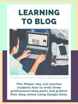 Preview of Writing a Blog Unit