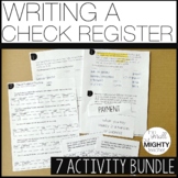 Writing a Check Register Bundle - digital & print