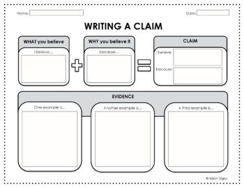 writing a claim assignment