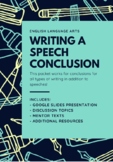 Writing a Conclusion (for a Speech)!