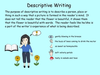 how to write a descriptive essay pdf