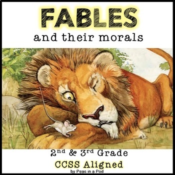 Preview of Aesops Fables 2nd 3rd Grade Central Message Passages The Boy Who Cried Wolf +