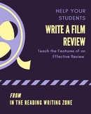 Writing a Film Review: Features of a Review & Planning Pag