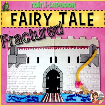 Preview of Writing Fractured Fairy Tales (LapBook & Graphic Organizers)