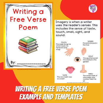 Preview of Free Verse Poem Examples and Templates