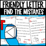 Writing a Friendly Letter: Find the Mistakes