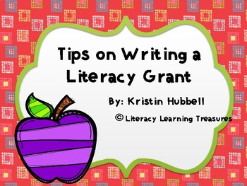 Preview of Writing a Grant- Tips