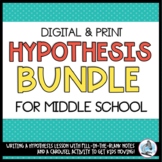 Writing a Hypothesis Bundle for Middle School